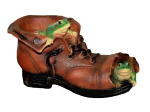 Ботинок с лягушками, Н-15 см
